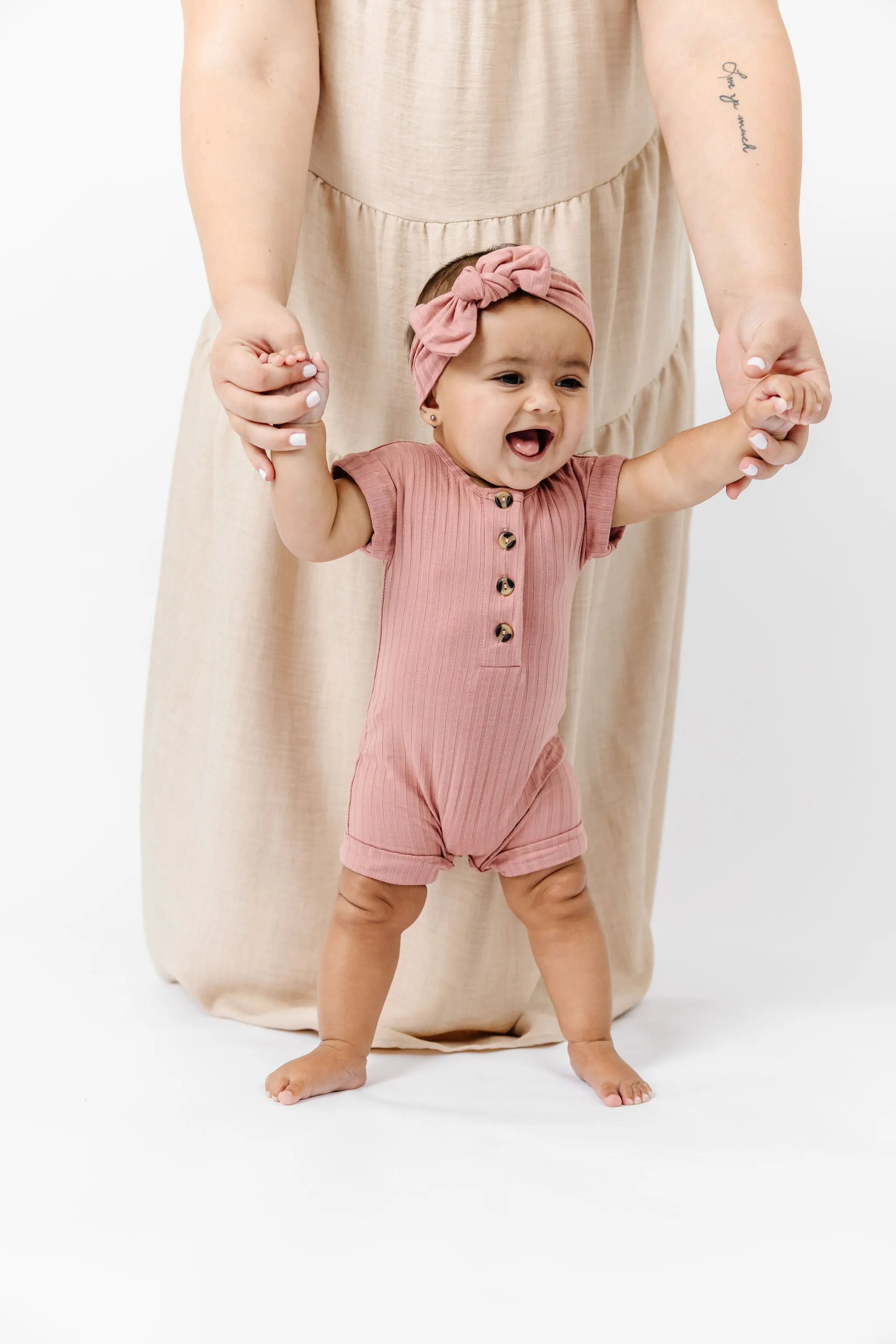 Jane Ribbed Romper