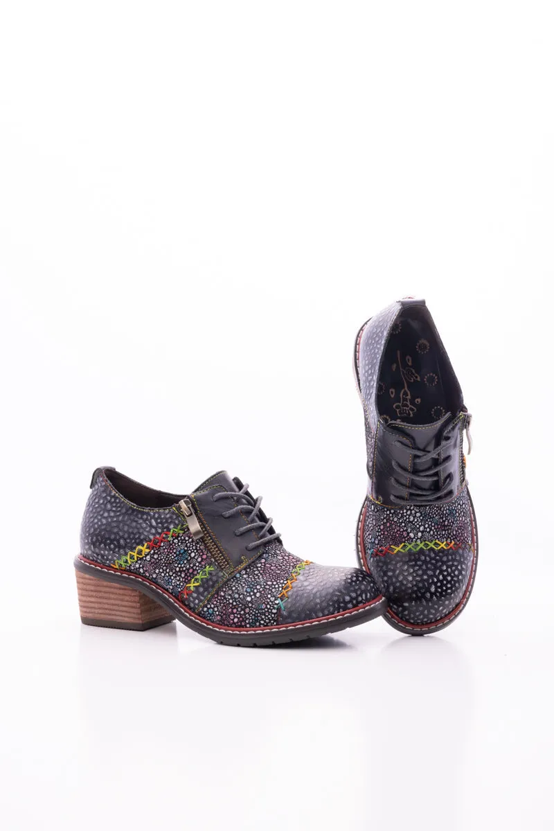 Jocelynn Galaxy Leather Oxford
