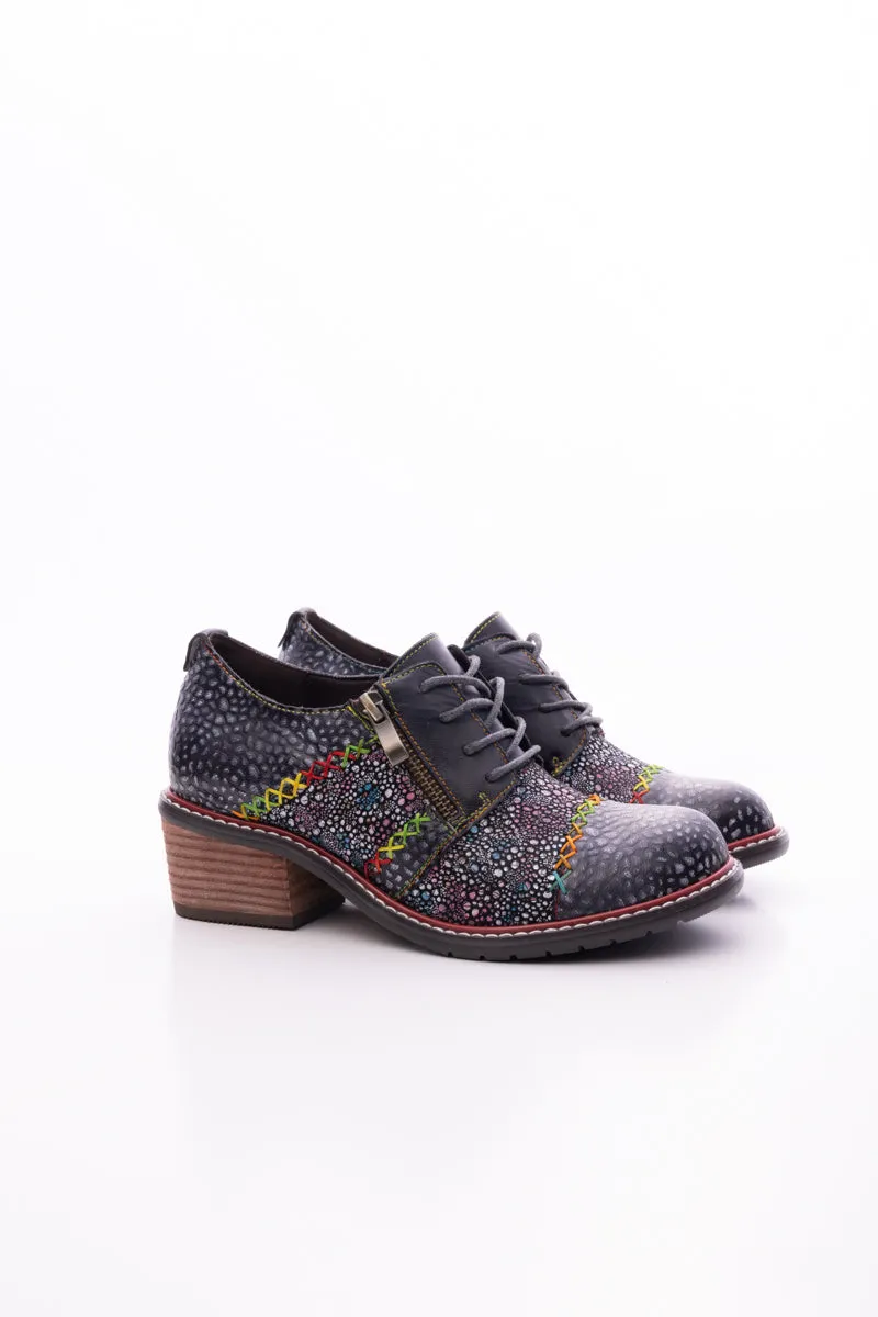 Jocelynn Galaxy Leather Oxford