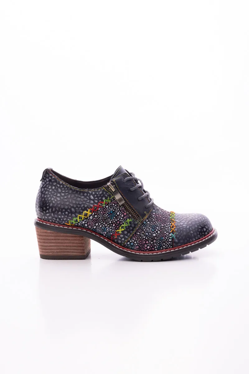 Jocelynn Galaxy Leather Oxford