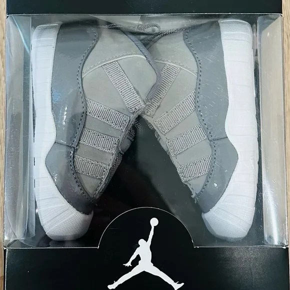 Jordan 11 Baby Gray Shoes