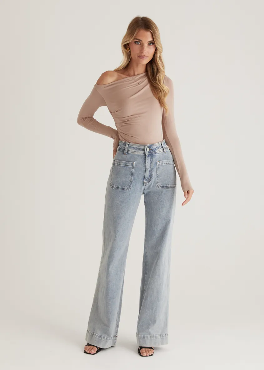 Kaira Top - Beige