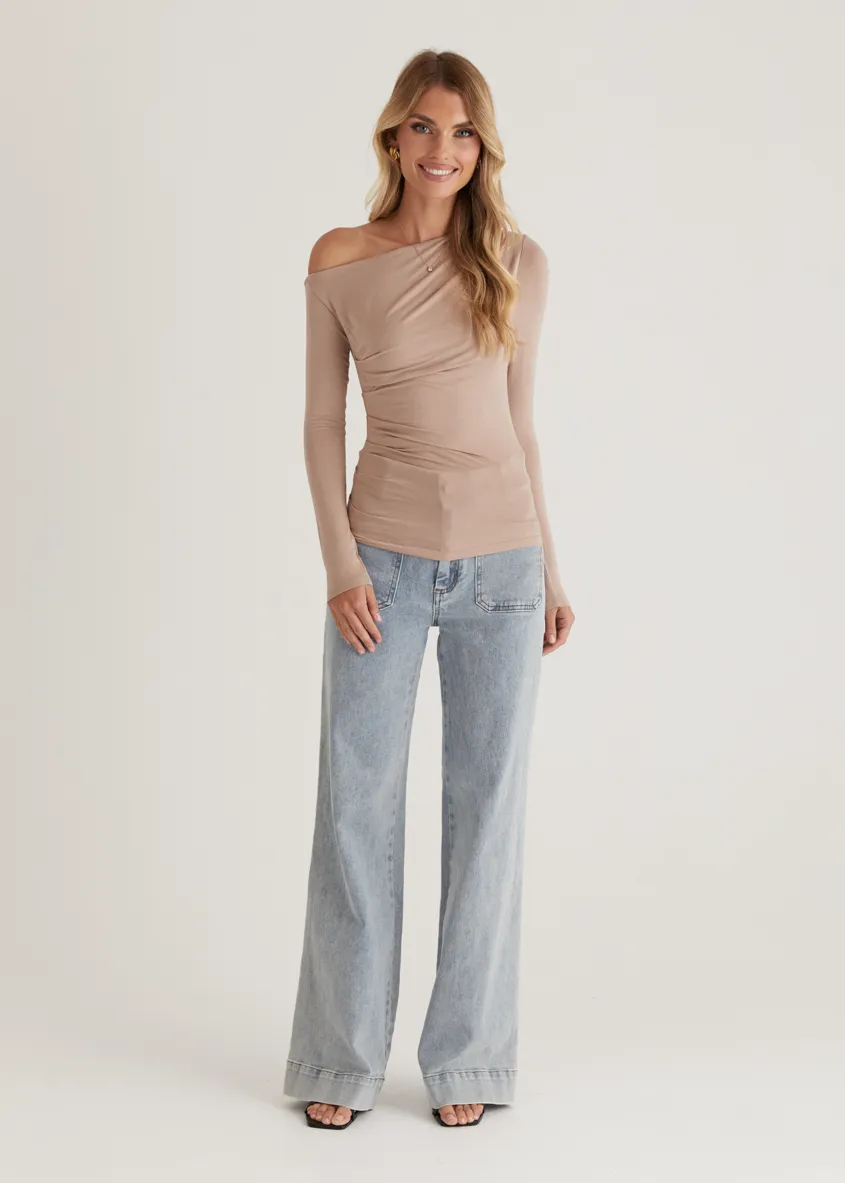 Kaira Top - Beige