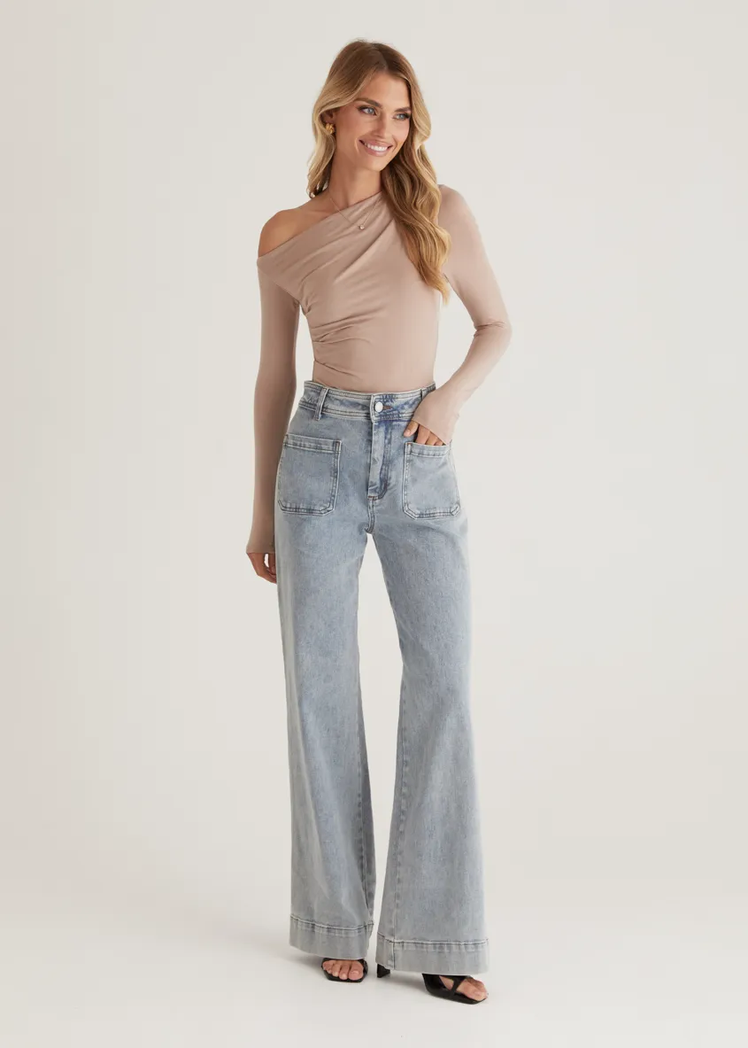 Kaira Top - Beige