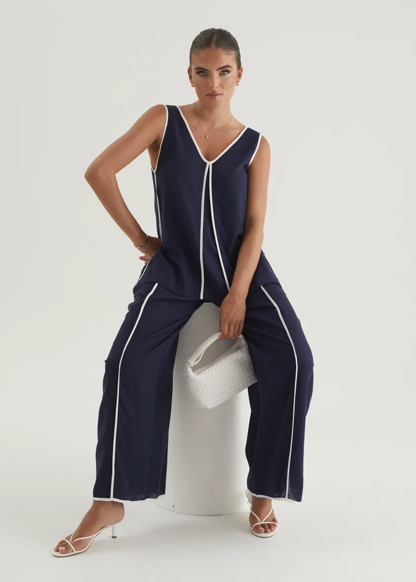 Kennedy Top - Navy