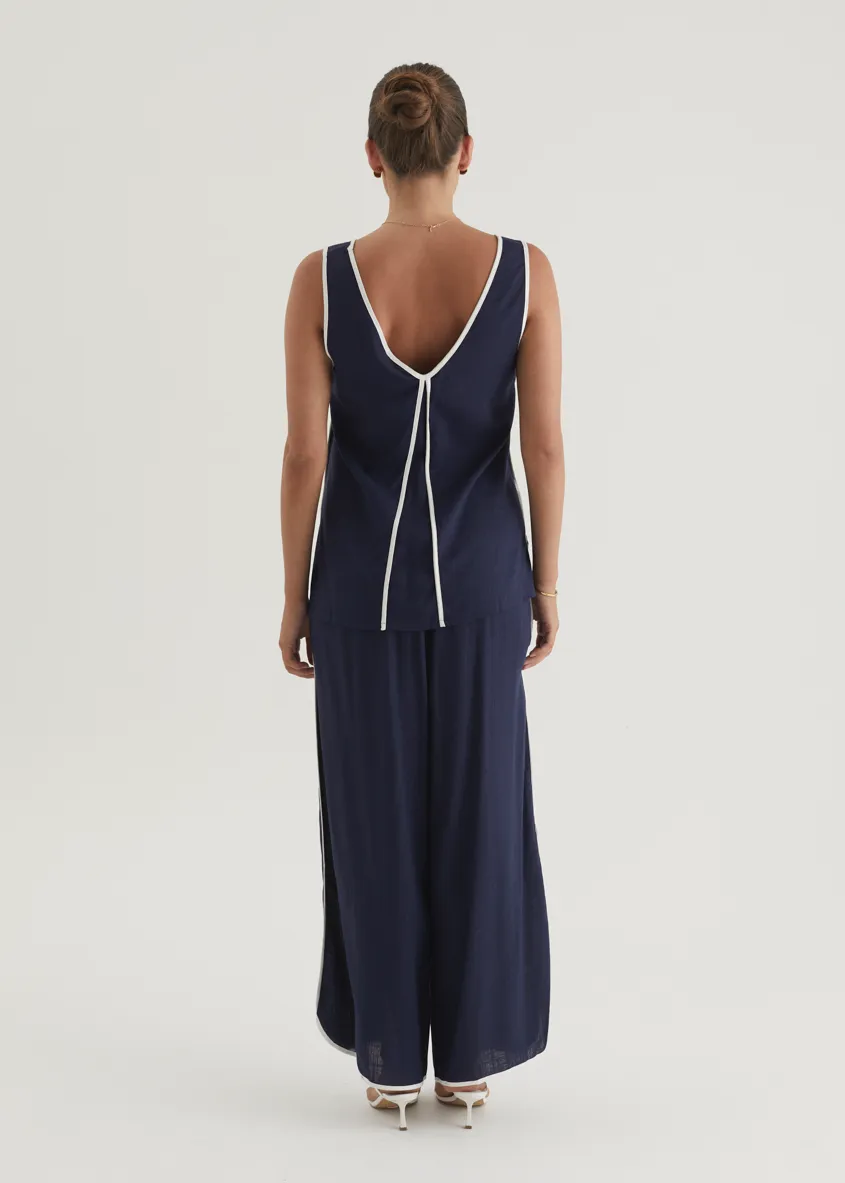 Kennedy Top - Navy