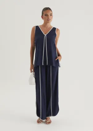 Kennedy Top - Navy