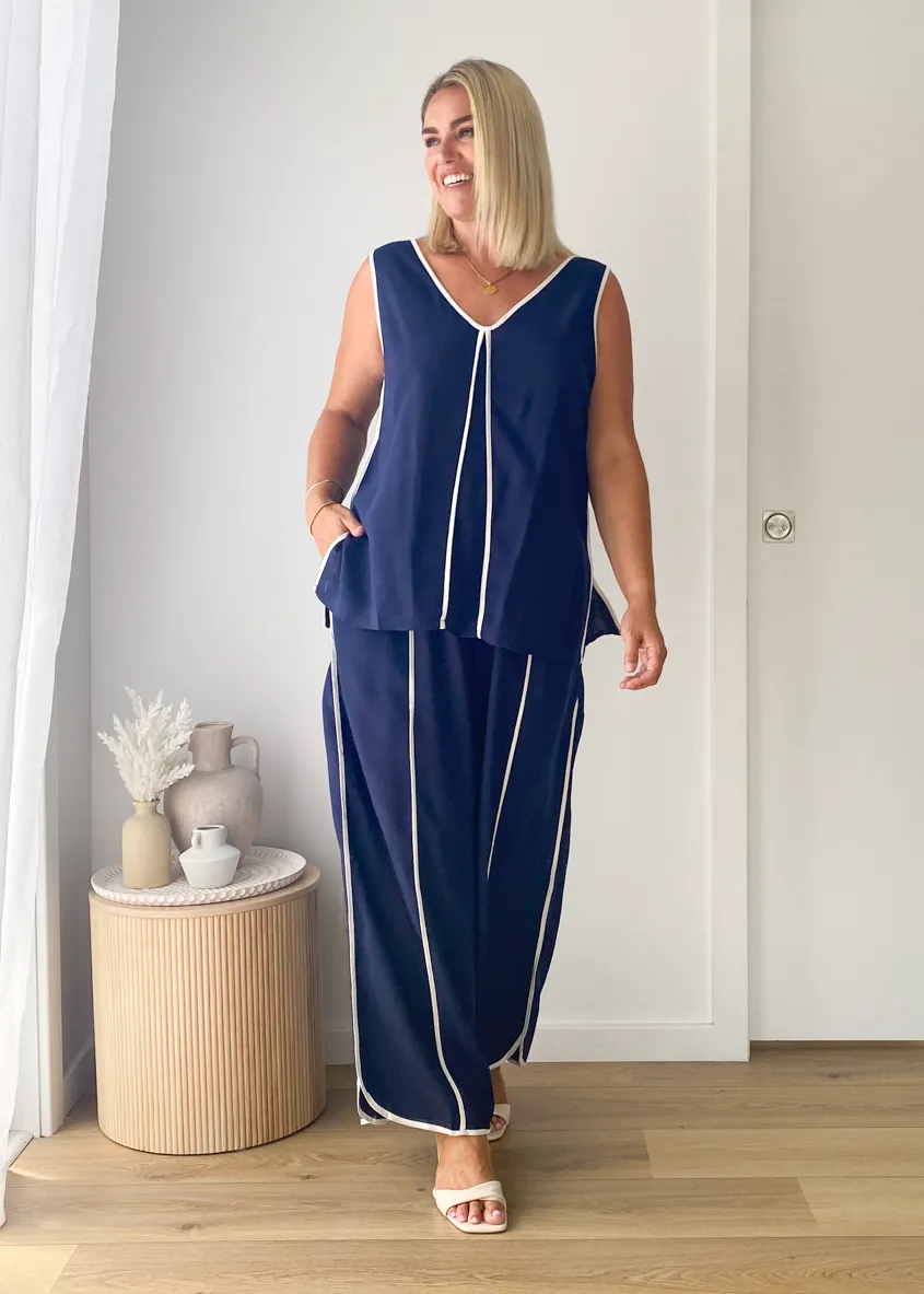 Kennedy Top - Navy