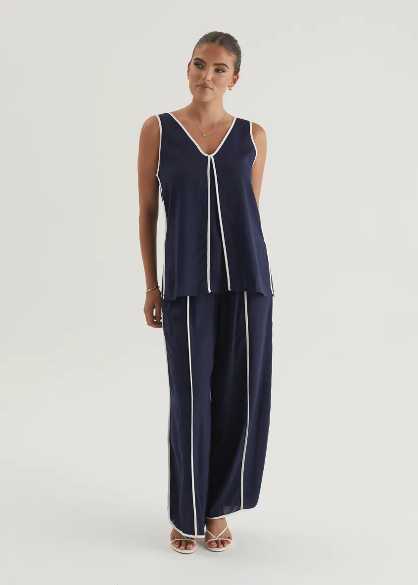 Kennedy Top - Navy