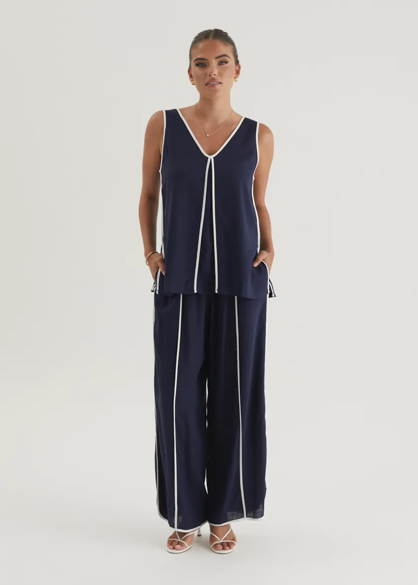 Kennedy Top - Navy