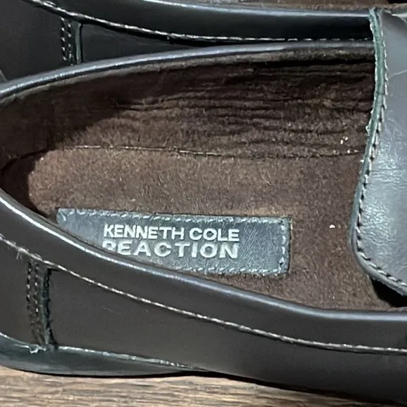 Kenneth Cole Reaction Boys Brown Dress Shoes Size 1.5