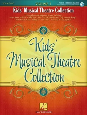 Kids' Musical Theatre Collection - Volume 1, Book & Audio Online