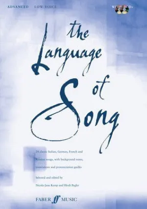 LANGUAGE OF SONG ADVANCED LOW VOICE