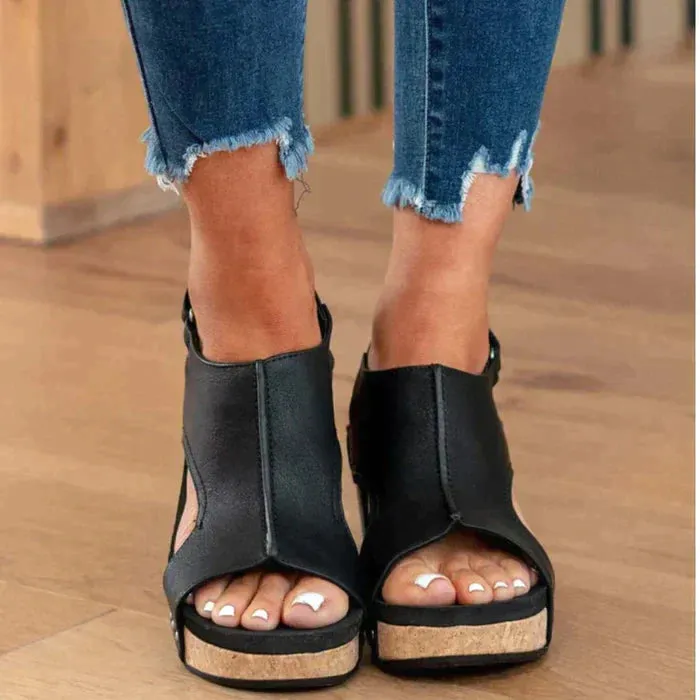 Lea™ – Stylish Orthopedic Wedge Sandals