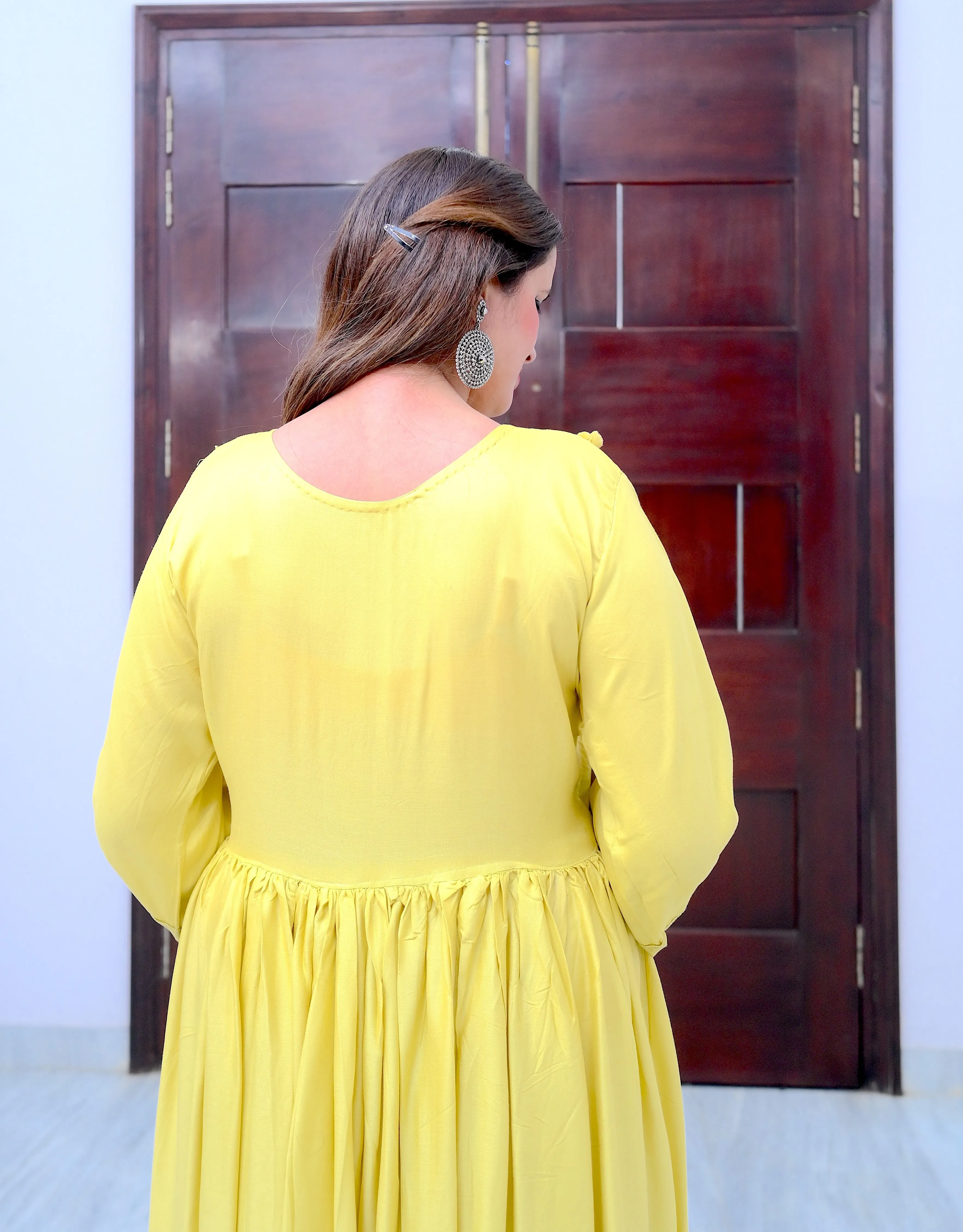 Lemon Temptation Cotton Dress
