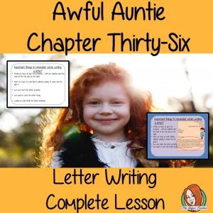 Letter Writing Lesson