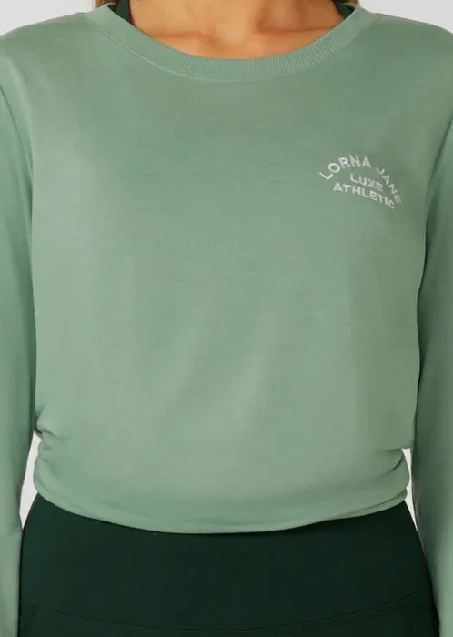 Lorna Jane Lotus Long Sleeve Top - Green Juice