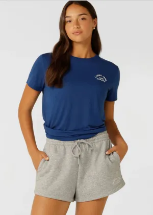 Lorna Jane Lotus T-Shirt - Riviera Blue
