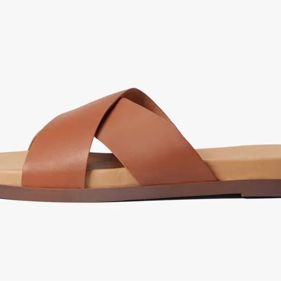 Madewell NEW The Louisa Crisscross Slide SIZE 9.5