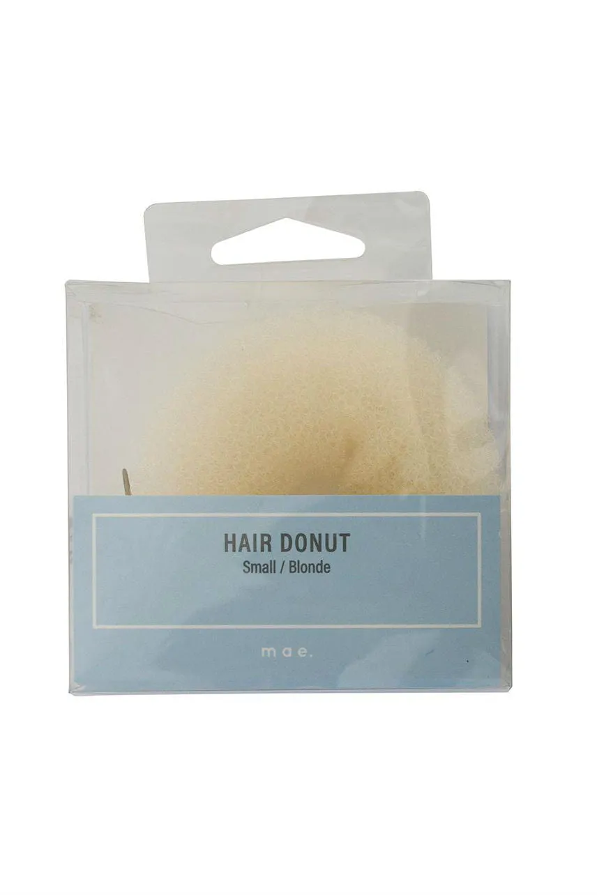 MAE 40-2002BL Hair Donut Small Blonde