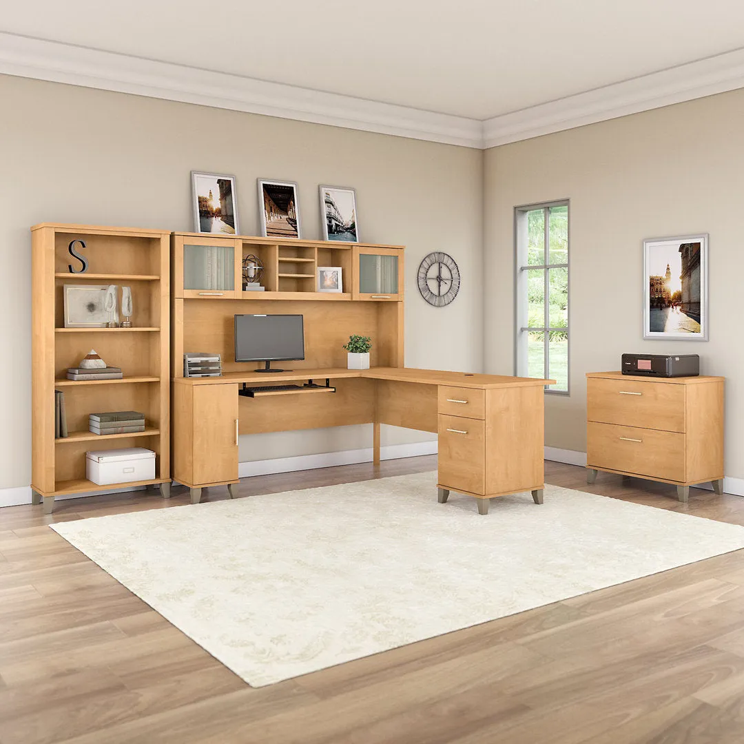 Magomed 2-Drawer Lateral Filing Cabinet Gracie Oaks Color: Maple Cross