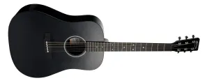Martin & Co. X Series D-X1 Dreadnought HPL Acoustic Guitar w/ Gigbag, Black