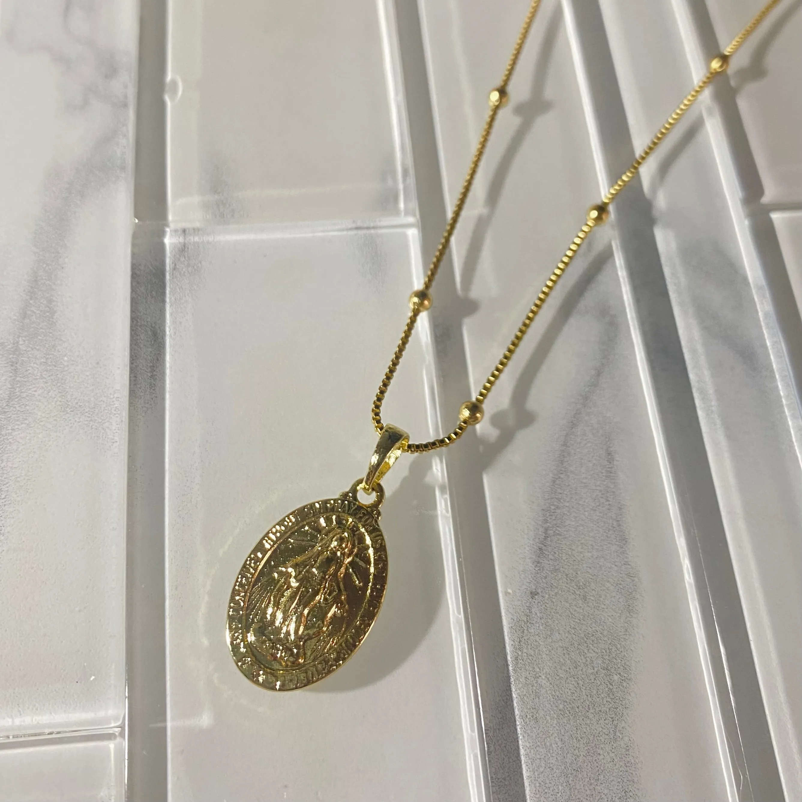 Mary Crystal Necklace
