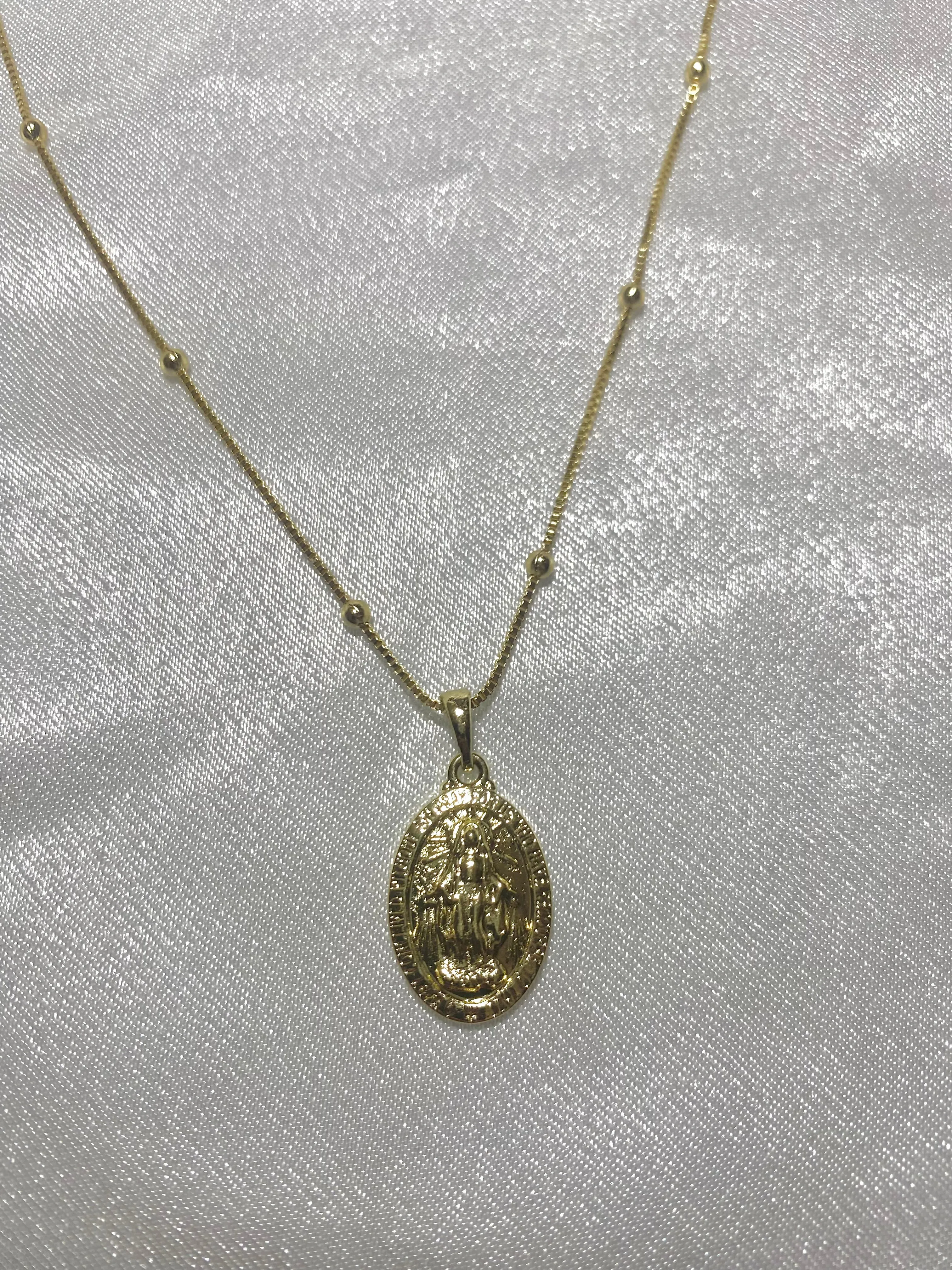 Mary Crystal Necklace