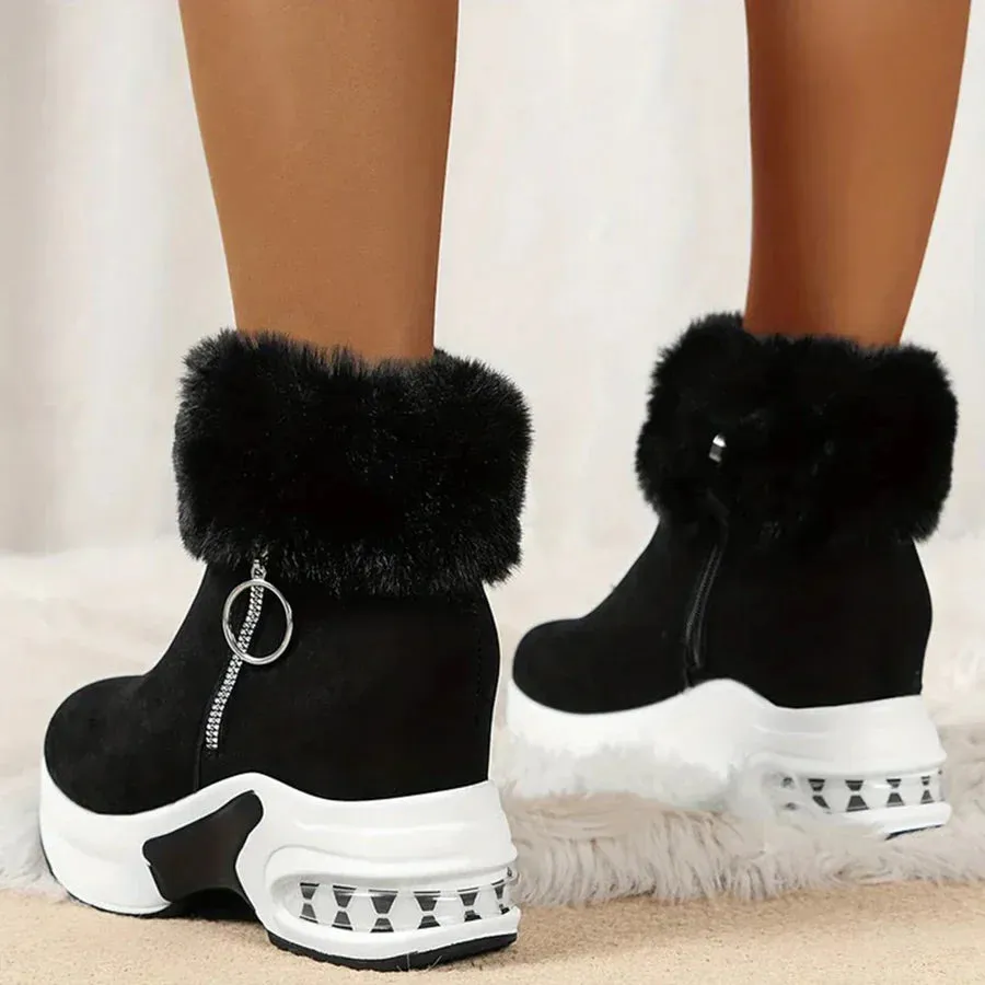Mary - luxuriously padded comfort shoes for optimal warmth