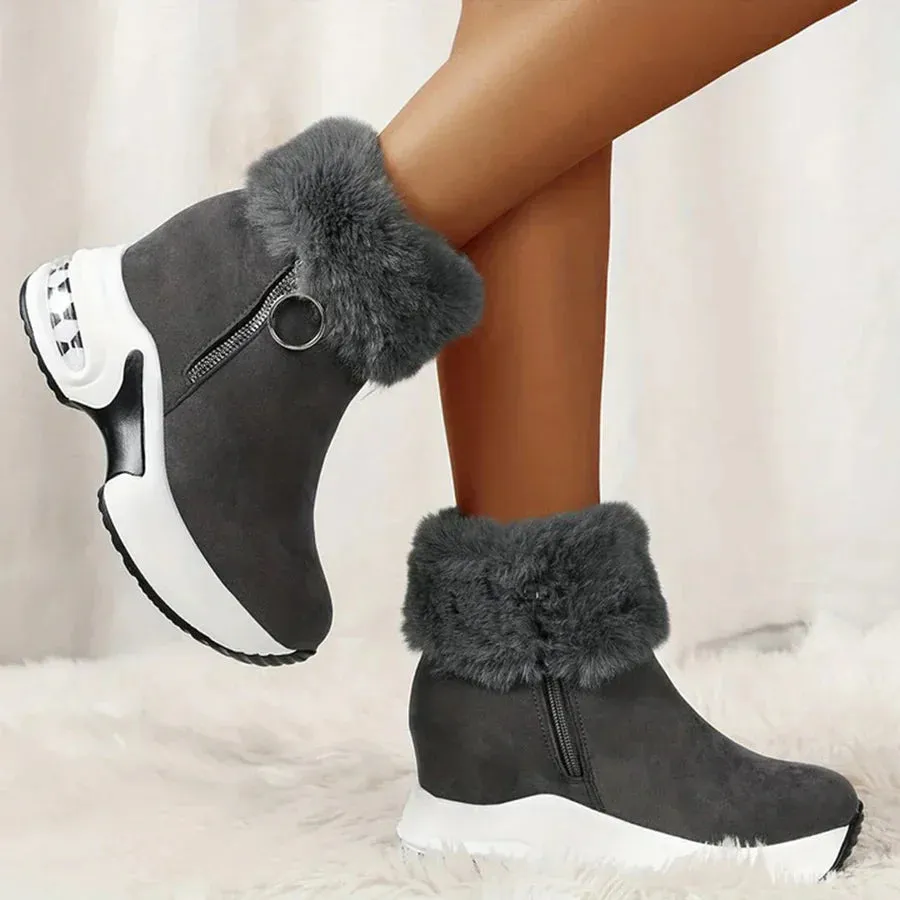 Mary - luxuriously padded comfort shoes for optimal warmth