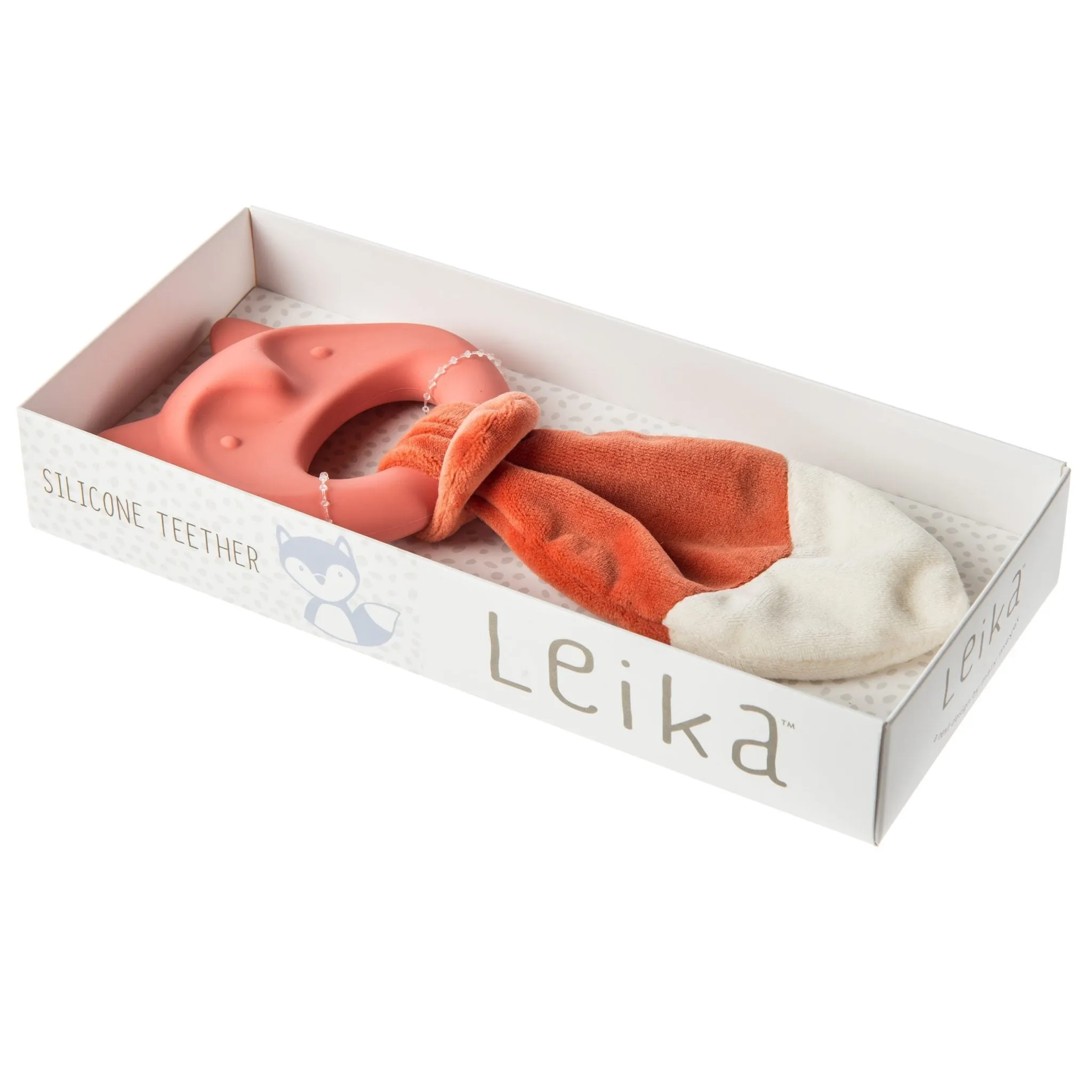 Mary Meyer Leika Little Fox Teether – 9″