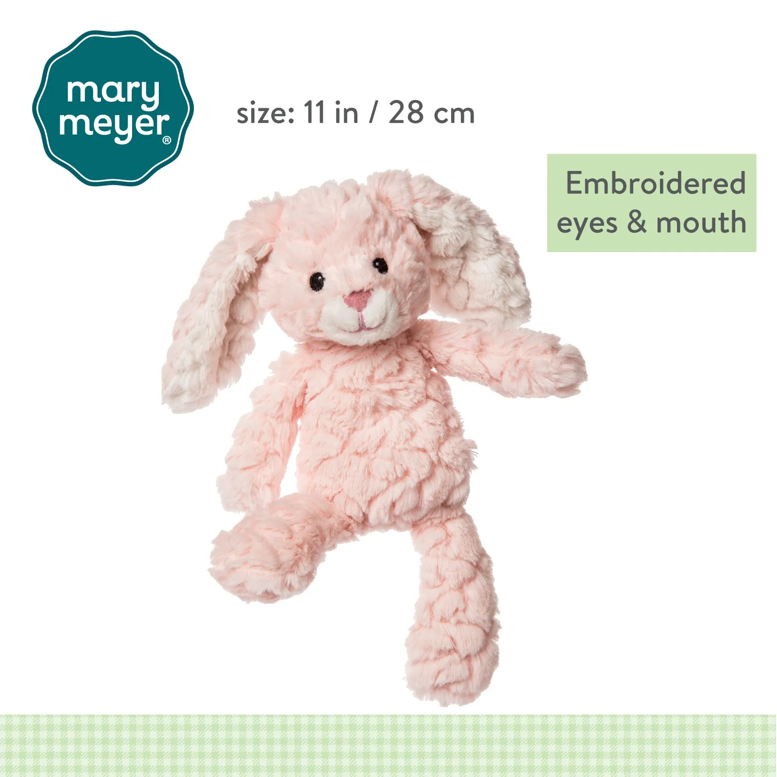 Mary Meyer “Putty Nursey Bunny” in Soft Pink
