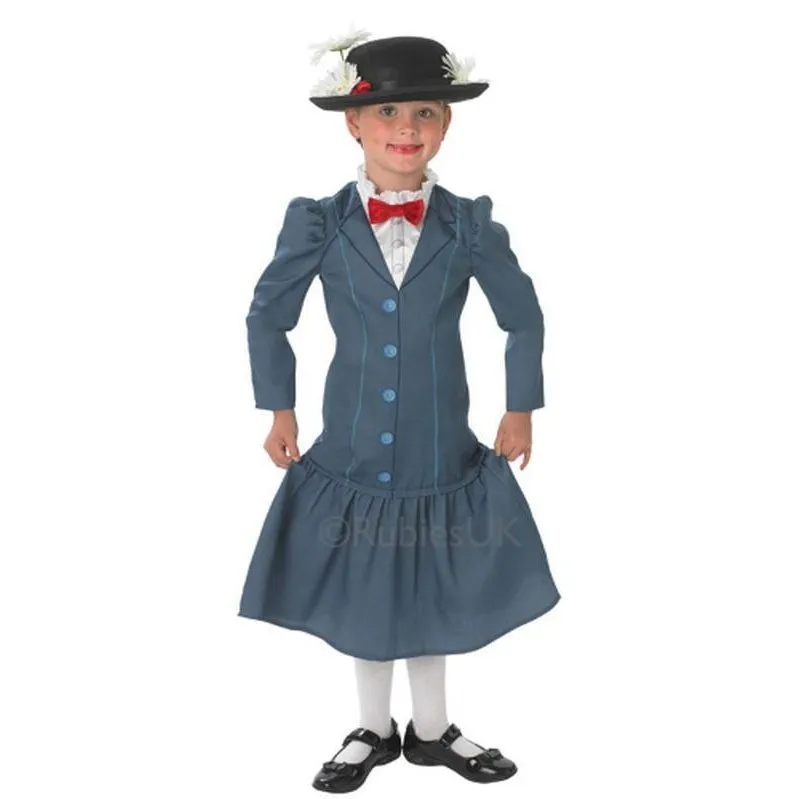 Mary Poppins Deluxe Costume Size 3 4