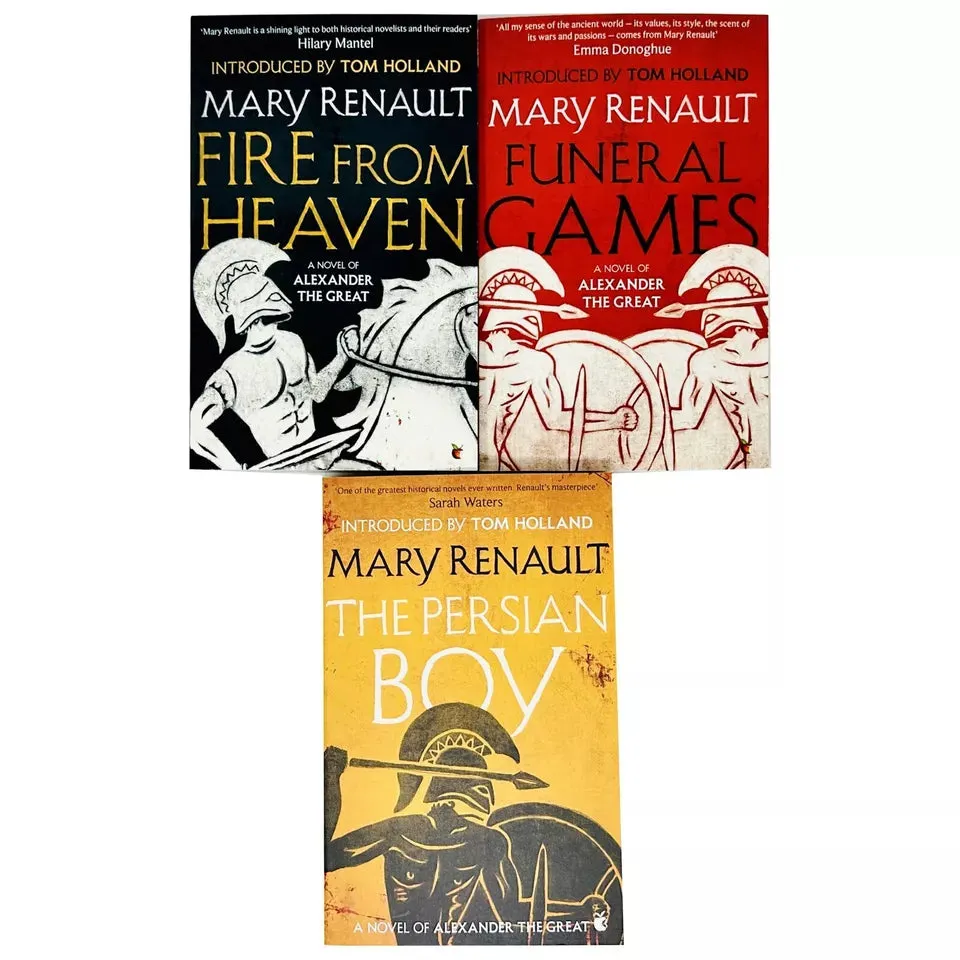 Mary Renault Collection 3 Books Set (Funeral Games, Fire from Heaven, Persian Boy)