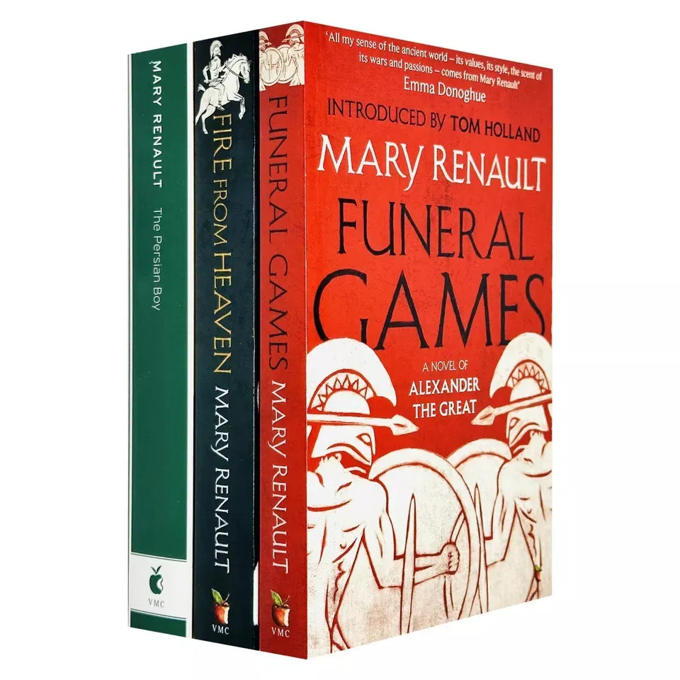Mary Renault Collection 3 Books Set (Funeral Games, Fire from Heaven, Persian Boy)