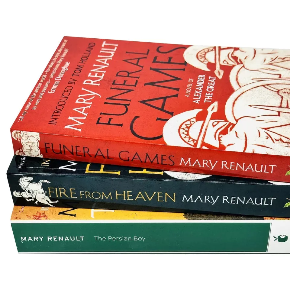 Mary Renault Collection 3 Books Set (Funeral Games, Fire from Heaven, Persian Boy)