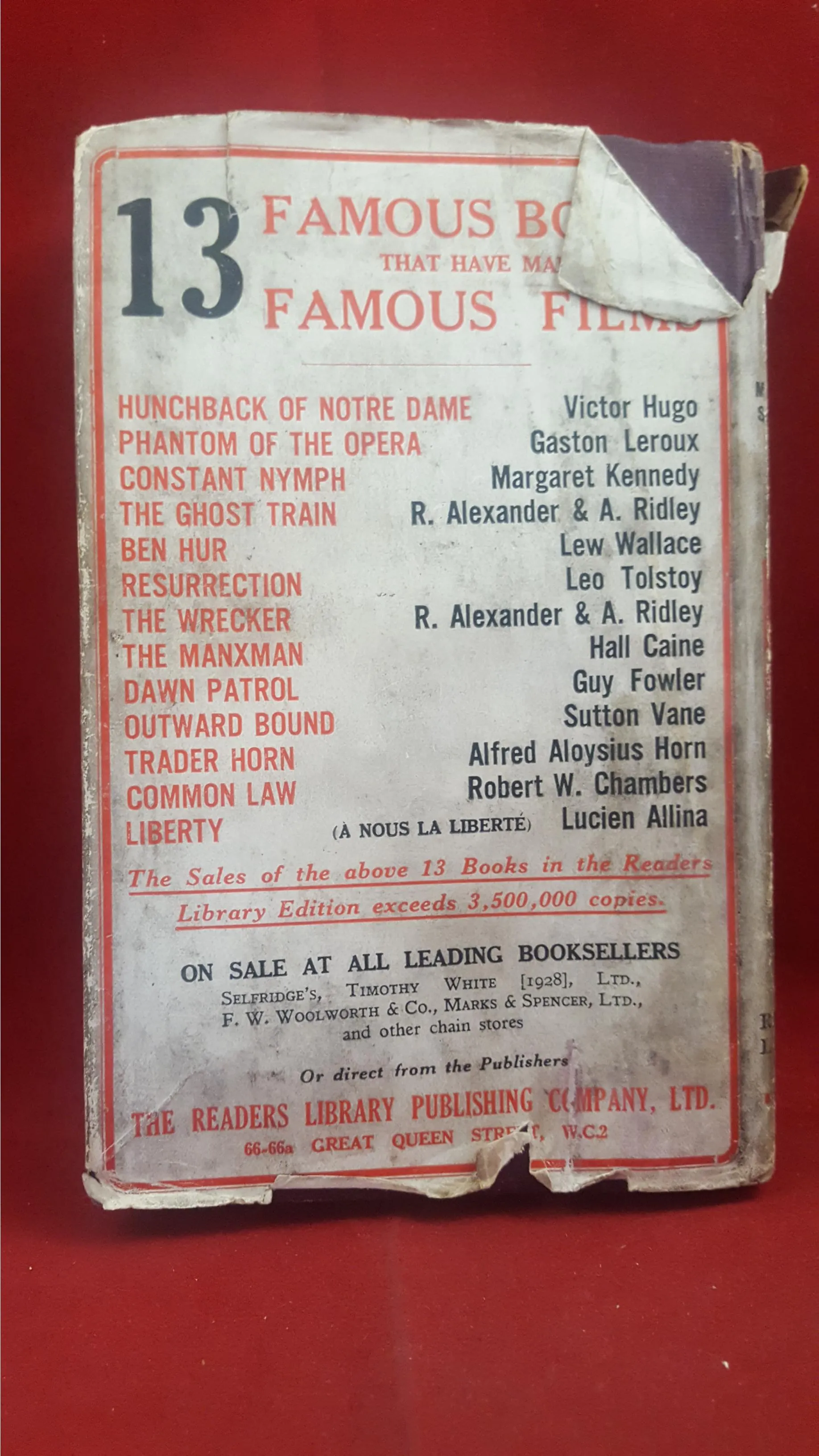 Mary W Shelley - Frankenstein, The Readers Library 364