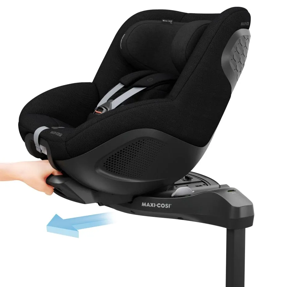 Maxi Cosi Mica 360 Pro Car Seat - Authentic Black