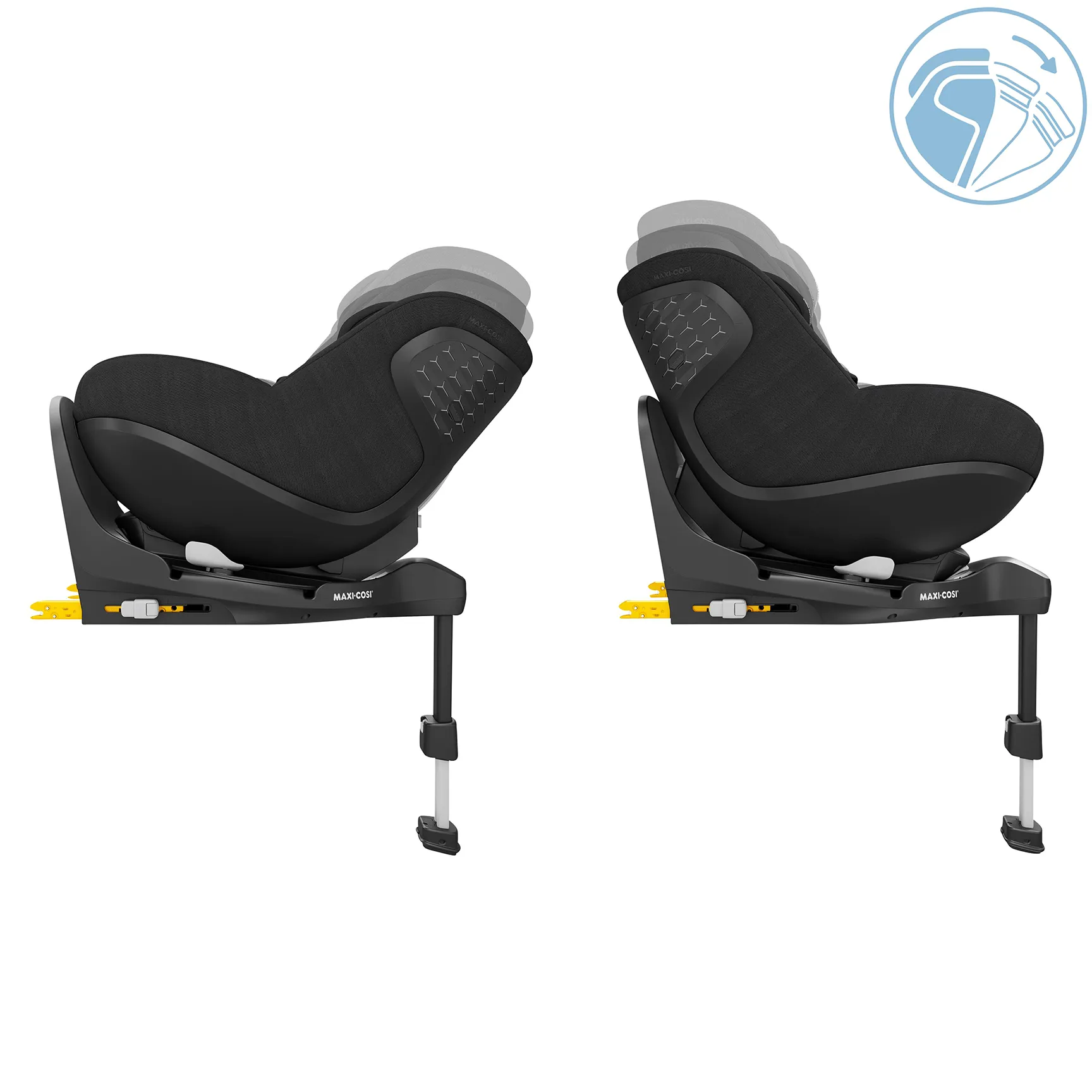Maxi-Cosi Pearl 360 Pro & FamilyFix 360 Pro in Authentic Black