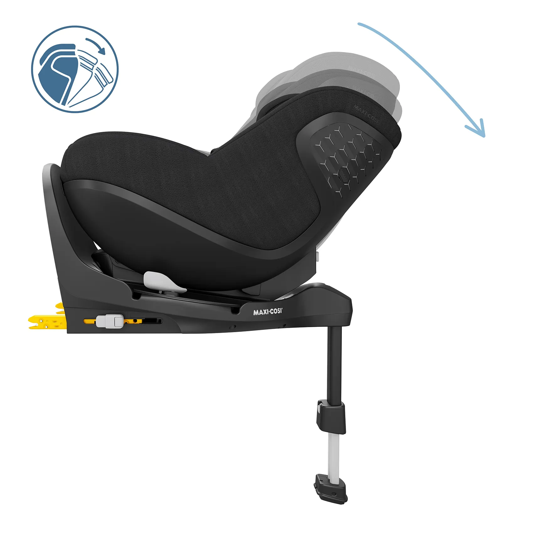 Maxi-Cosi Pearl 360 Pro & FamilyFix 360 Pro in Authentic Black