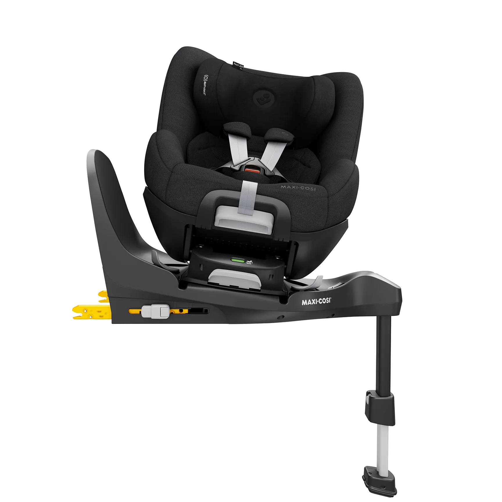 Maxi-Cosi Pearl 360 Pro & FamilyFix 360 Pro in Authentic Black