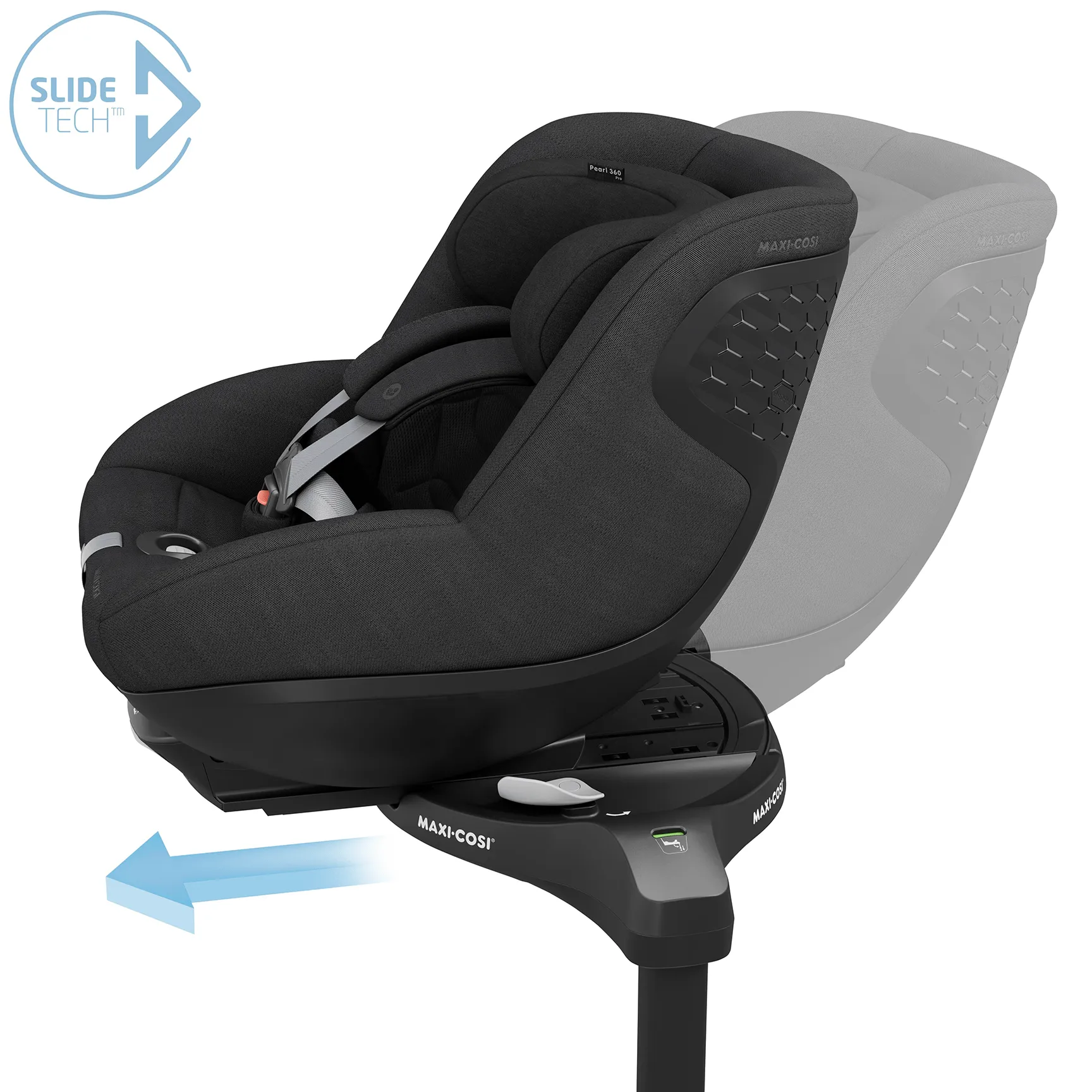 Maxi-Cosi Pearl 360 Pro & FamilyFix 360 Pro in Authentic Black