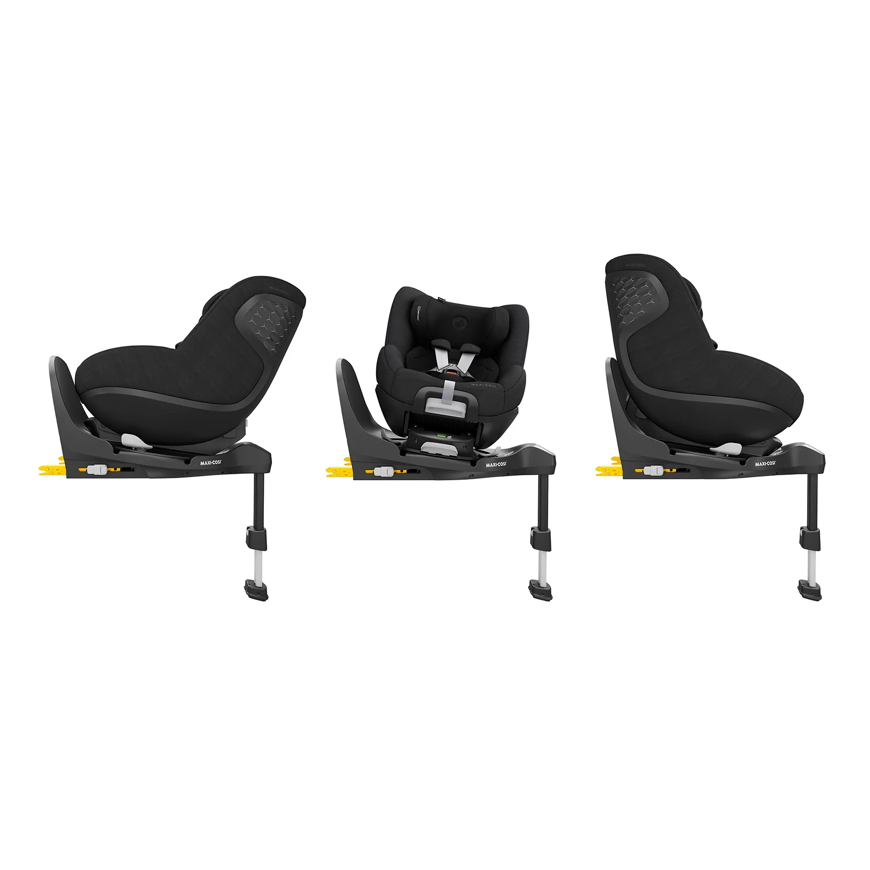 Maxi-Cosi Pearl 360 Pro & FamilyFix 360 Pro in Authentic Black