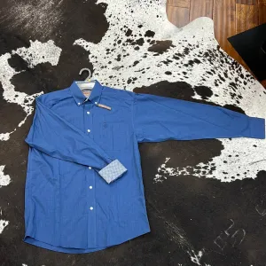 Men’s Ariat Solid Pinpoint Oxford LS