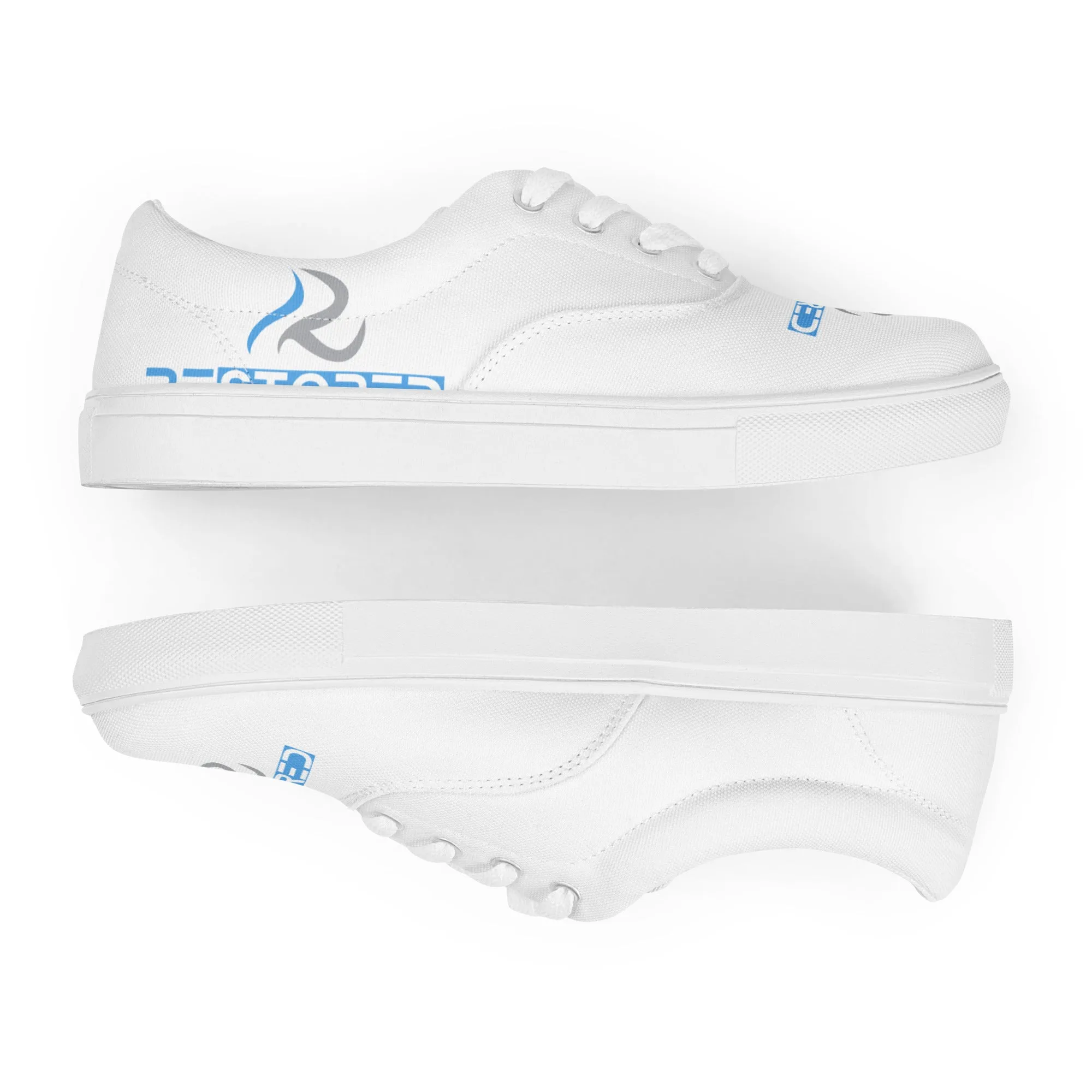Men’s lace-up canvas shoes