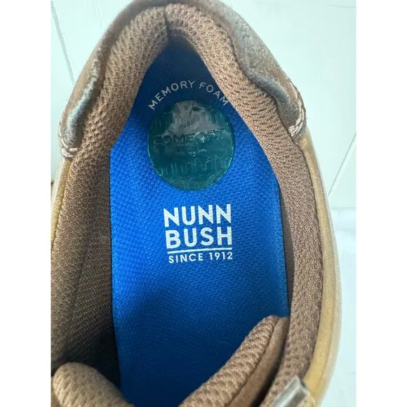 Men's Nunn Bush Cam Moc Toe Oxford, Size 9W