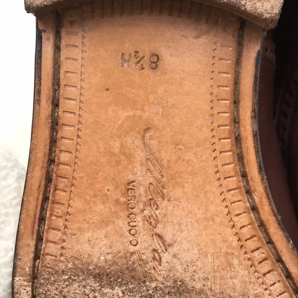 Mezlan Florence brown dress shoes soft leather excellent condition