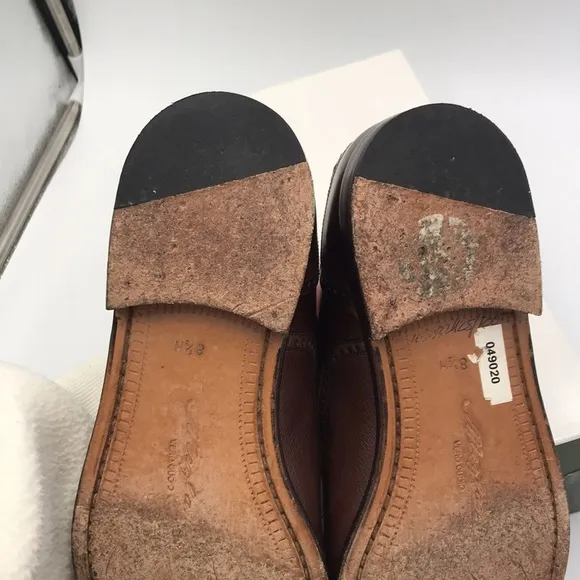 Mezlan Florence brown dress shoes soft leather excellent condition