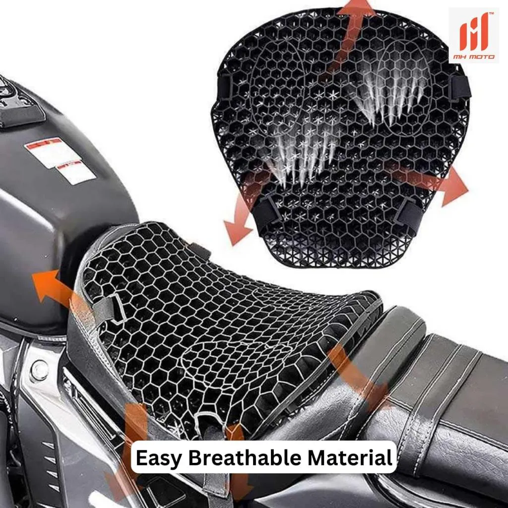 MH Moto Easy Bum Motorcycle Seat Cushion For Cushier Bike