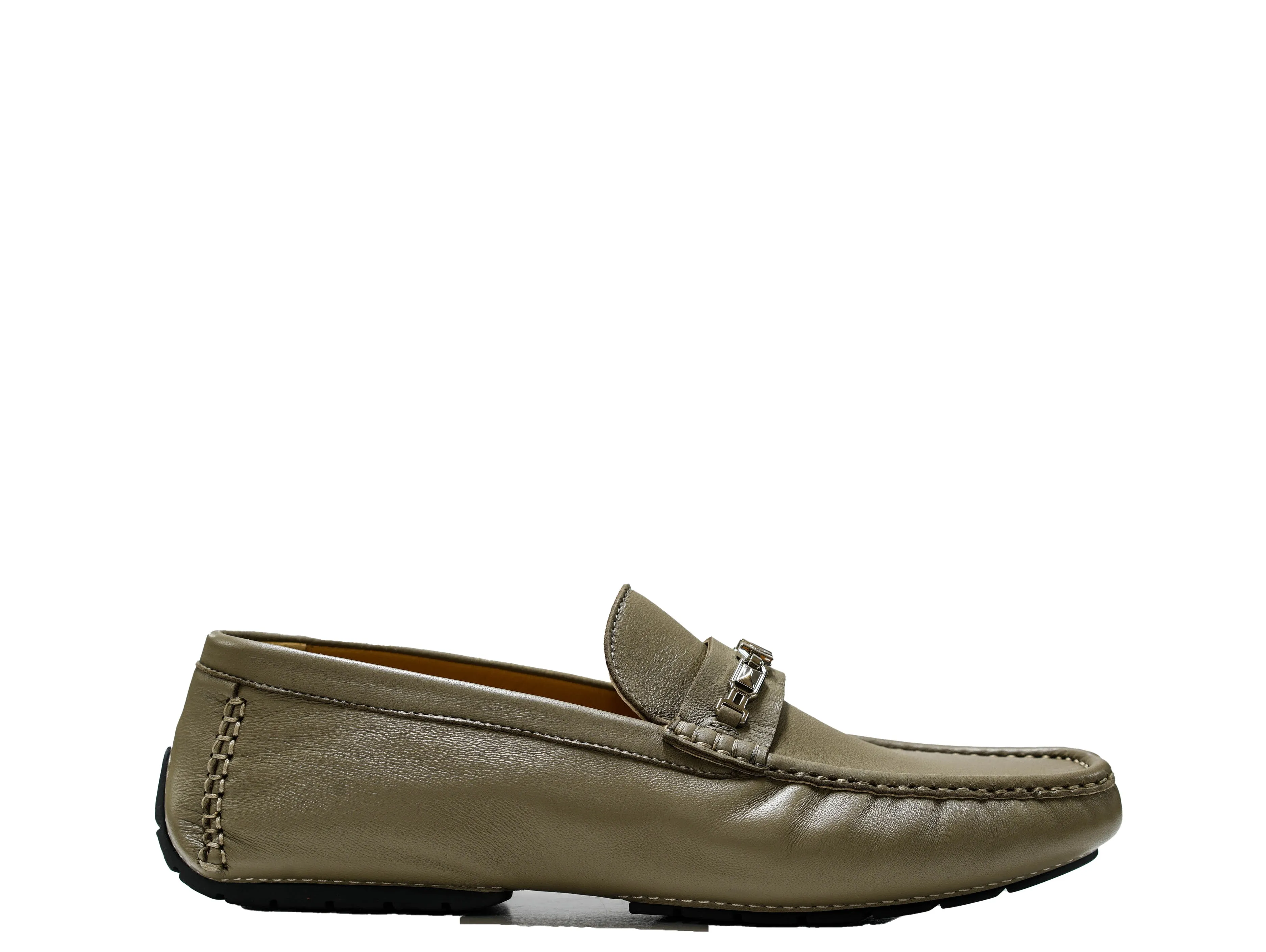 Moreschi Men's Mud Leather Chain Loafer 44398 30% off